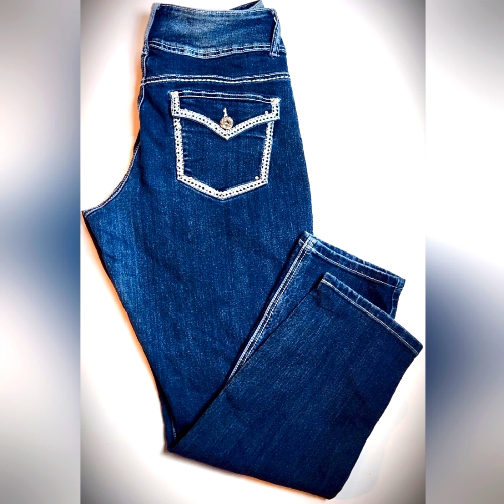 Revolt plus size bling jeans